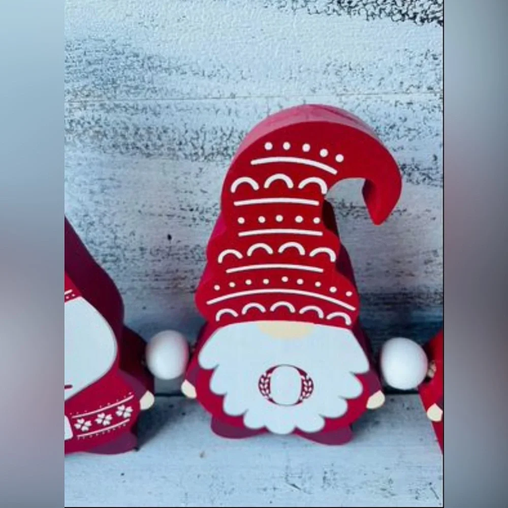 *Gnomes Noel Standing Sign